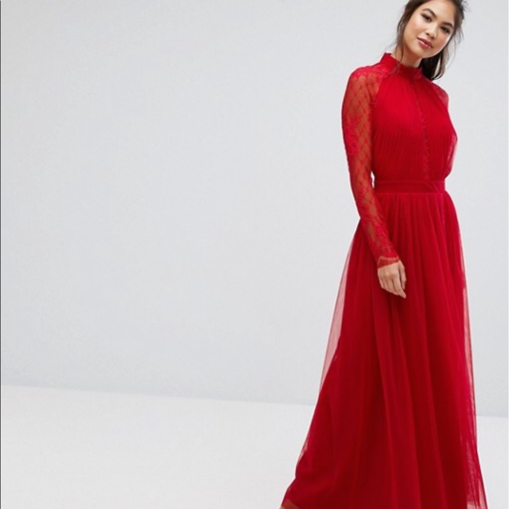 Beautiful red dress
